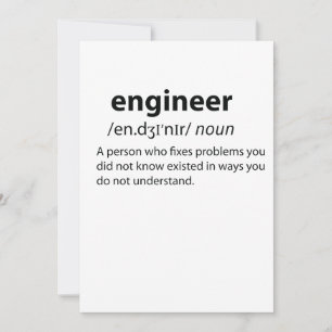 Engineer Funny Dictionary Definition