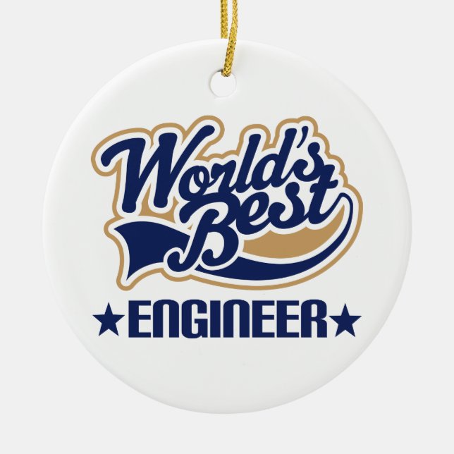 Engineer Gift Ornament (Front)