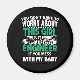 Engineer Girl Engineer Magnet