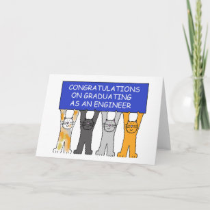 Engineer Graduate Congratulations Card