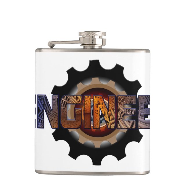 Engineer Hip Flask (Front)