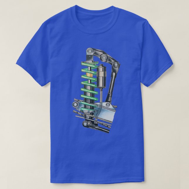 Engineer Hot Motorbike Garage T-Shirt (Design Front)
