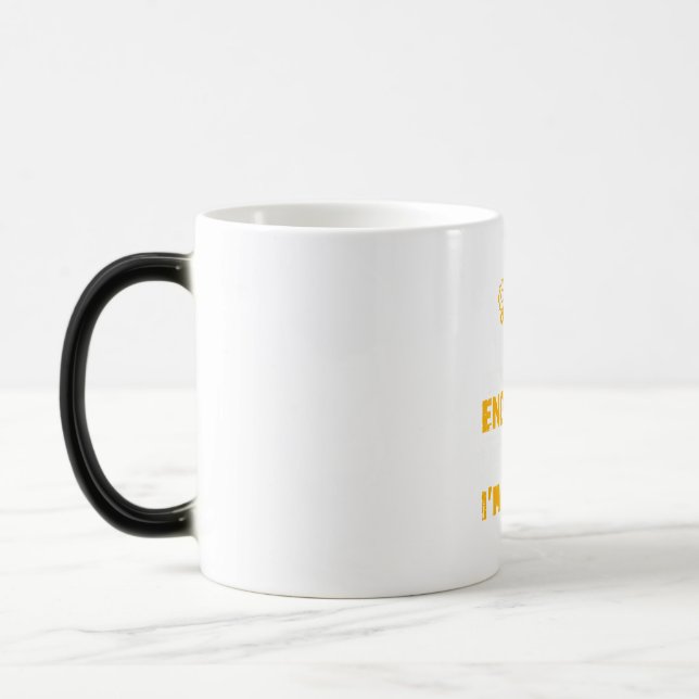 Engineer I Am A Aerospace Engineer Magic Mug (Left)