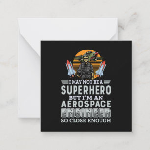 Engineer I Am An Aerospace Engineer Card