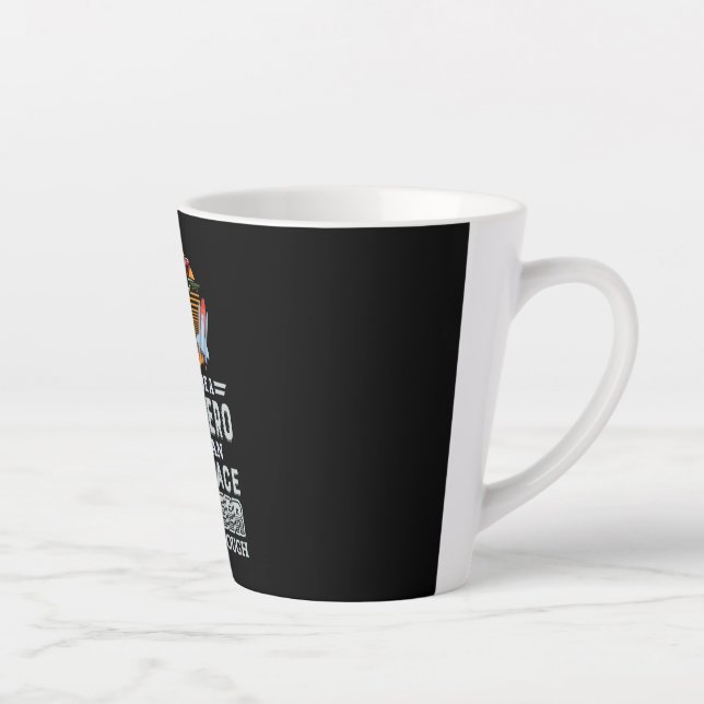 Engineer I Am An Aerospace Engineer Latte Mug (Right)