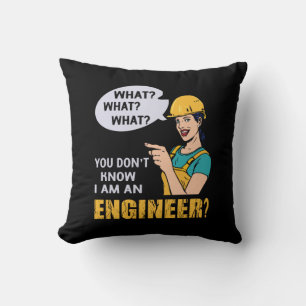Engineer I Am An Engineer Cushion