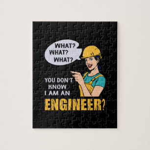 Engineer I Am An Engineer Jigsaw Puzzle