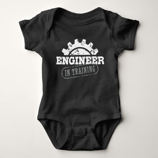 Engineer In Training Baby Bodysuit (Front)