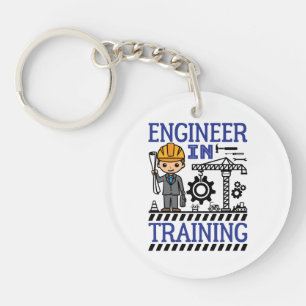 Engineer in Training Boys STEM Key Ring