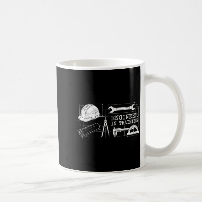 Engineer in Training Future Engineer Engineering Coffee Mug (Right)