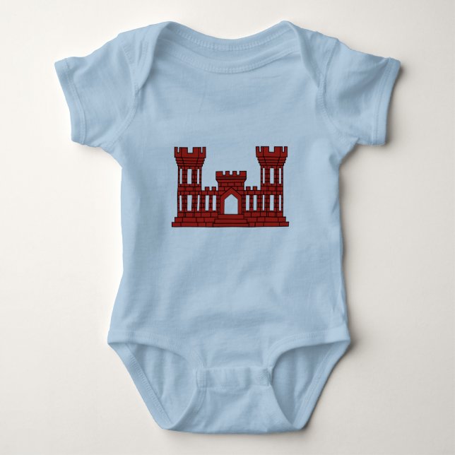 Engineer Insignia Baby Bodysuit (Front)