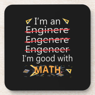Engineer Is Good With Math Coaster