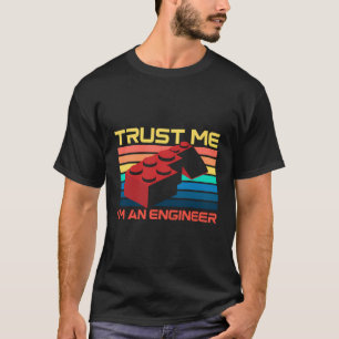 Engineer Master Builder Building Blocks Bricks Bri T-Shirt