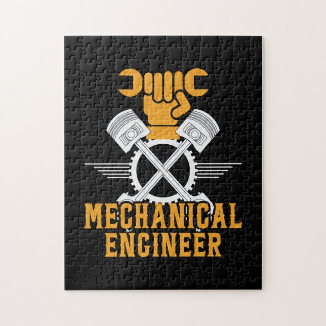 Engineer Mechanical Engineer Jigsaw Puzzle (Vertical)