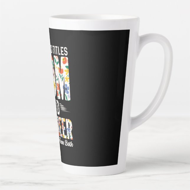 Engineer Mum And Engineer I Rock Them Latte Mug (Right)