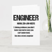 ENGINEER NOUN Funny Engineering Quotes Graduation