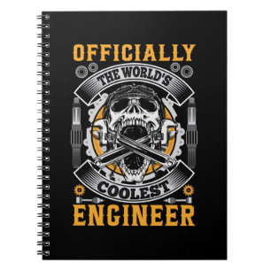 Engineer Officially The World Coolest Engineer Notebook