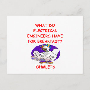 ENGINEER POSTCARD