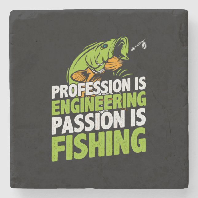 Engineer Profession Is Engineering Stone Coaster (Front)