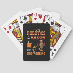 Engineer Robotics Of Engineering Playing Cards
