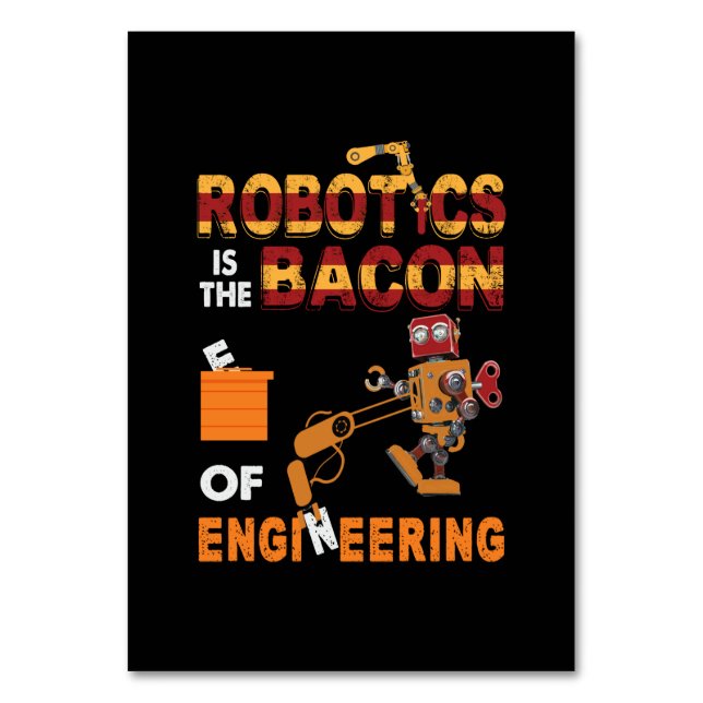Engineer Robotics Of Engineering Table Number (Front)