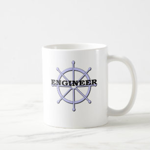 Engineer Ship Wheel Mugs