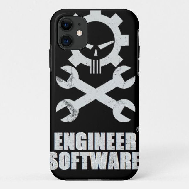 Engineer Software Iphone Case (Back)
