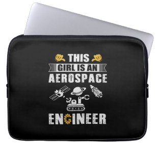 Engineer This Girl Is An Aerospace Engineer Laptop Sleeve