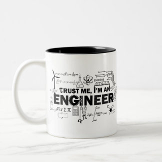 engineer Two-Tone coffee mug