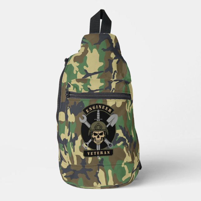 Engineer Veteran Sling Bag (Front)