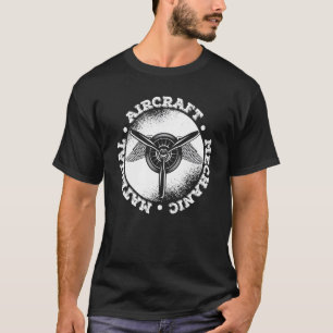 Engineer Wings Technician Aircraft Mechanic T-Shirt