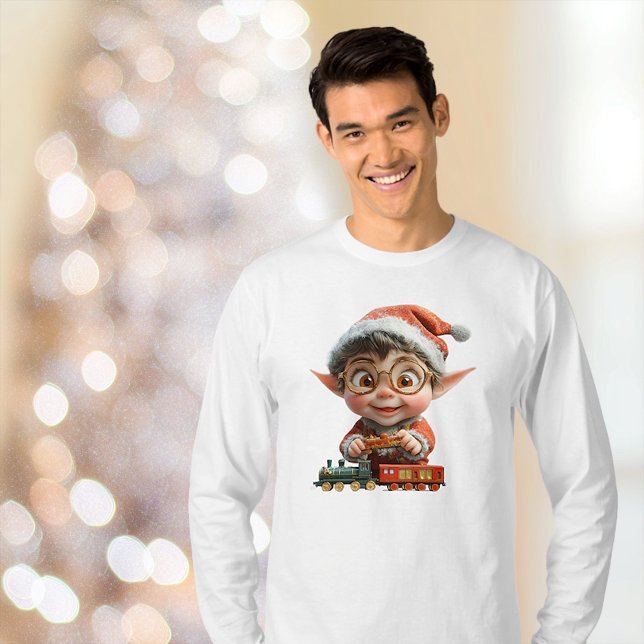 Engineering Baby Christmas Elf Men's Tee (Creator Uploaded)