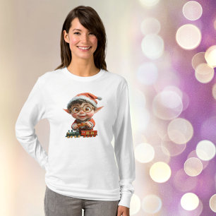 Engineering Baby Christmas Elf Women's Tee
