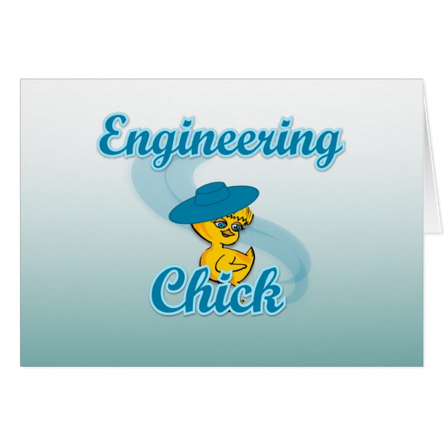 Engineering Chick #3 (Front Horizontal)