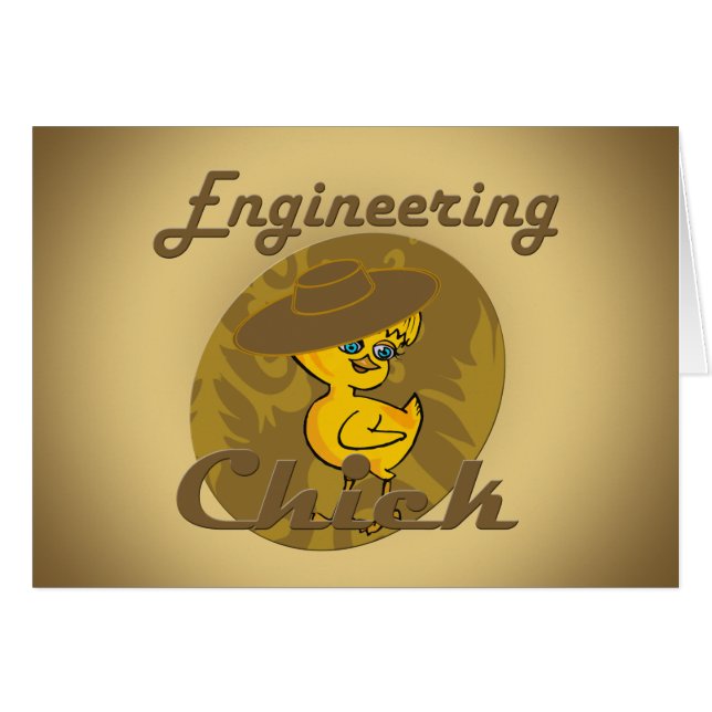 Engineering Chick #6 (Front Horizontal)