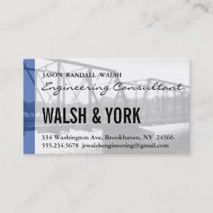 Engineering Consultant Business Card