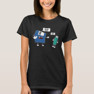 Engineering Floppy Disk Computer Engineer Programm T-Shirt