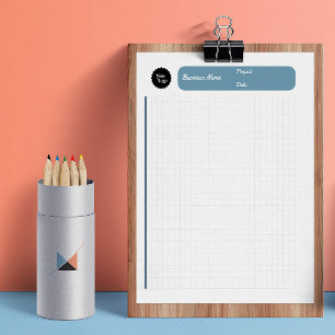 Engineering Graph Sheets Grid Paper 8mm Blue Notepad