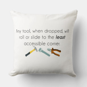 Engineering humour cushion