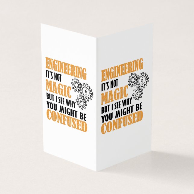 Engineering - I See Why You Might Be Confused (Outside)