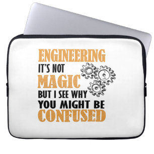 Engineering - I See Why You Might Be Confused Laptop Sleeve