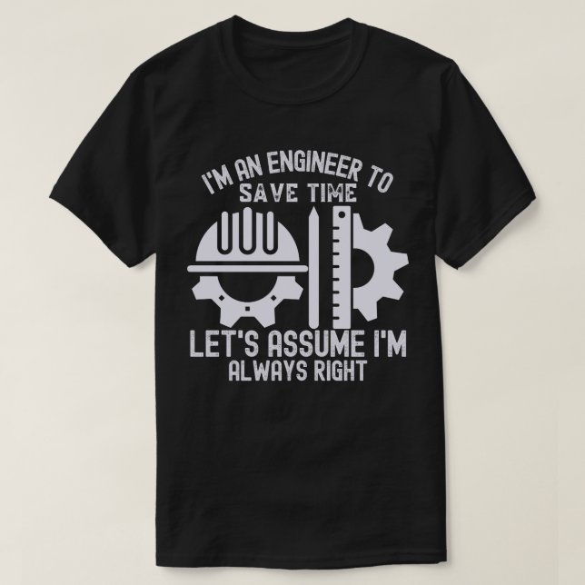 Engineering Jokes, Engineering Quotes7 T-Shirt (Design Front)