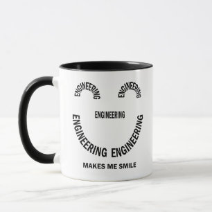 Engineering Makes Me Smile Mug