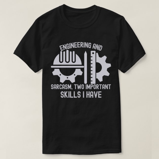 Engineering Student, Engineering Degree T-Shirt (Design Front)