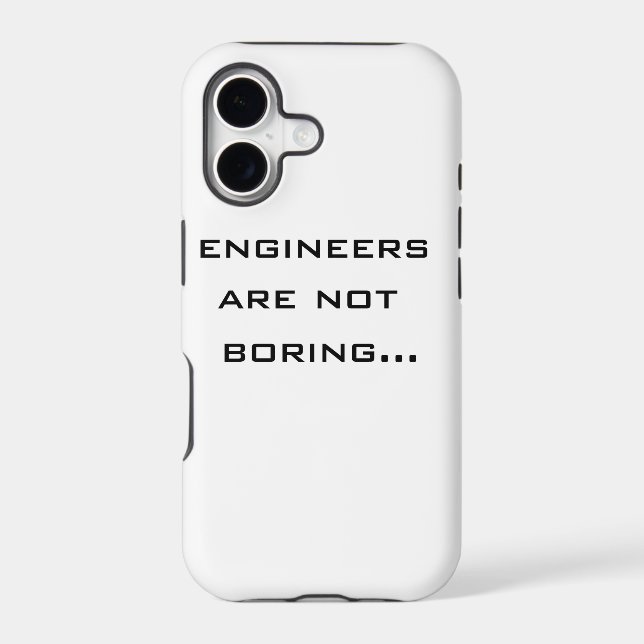 Engineers are not boring (Back)