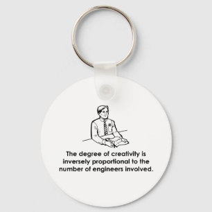 Engineers & Creativity Key Ring