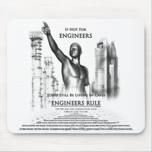 Engineers Rule Mouse Pad