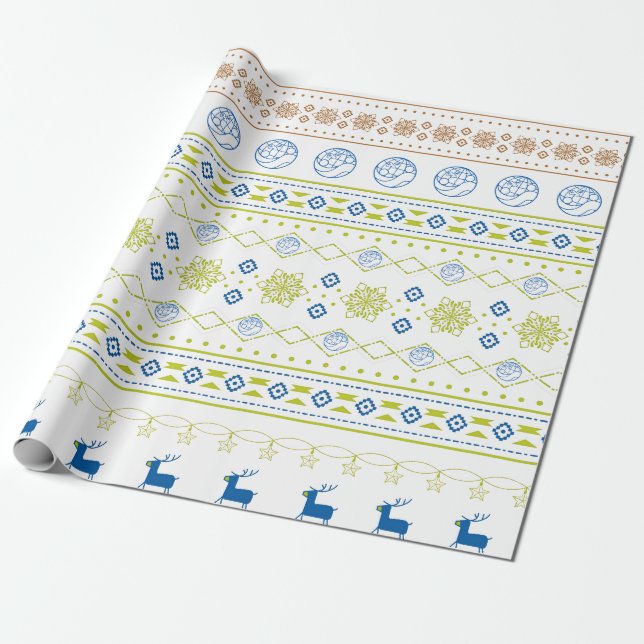Engineers Without Borders USA Wrapping Paper (Unrolled)