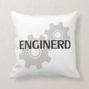 Enginerd Engineer Nerd Cushion