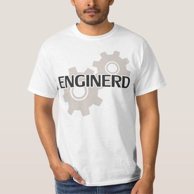 Enginerd Engineer Nerd T-Shirt (Front)